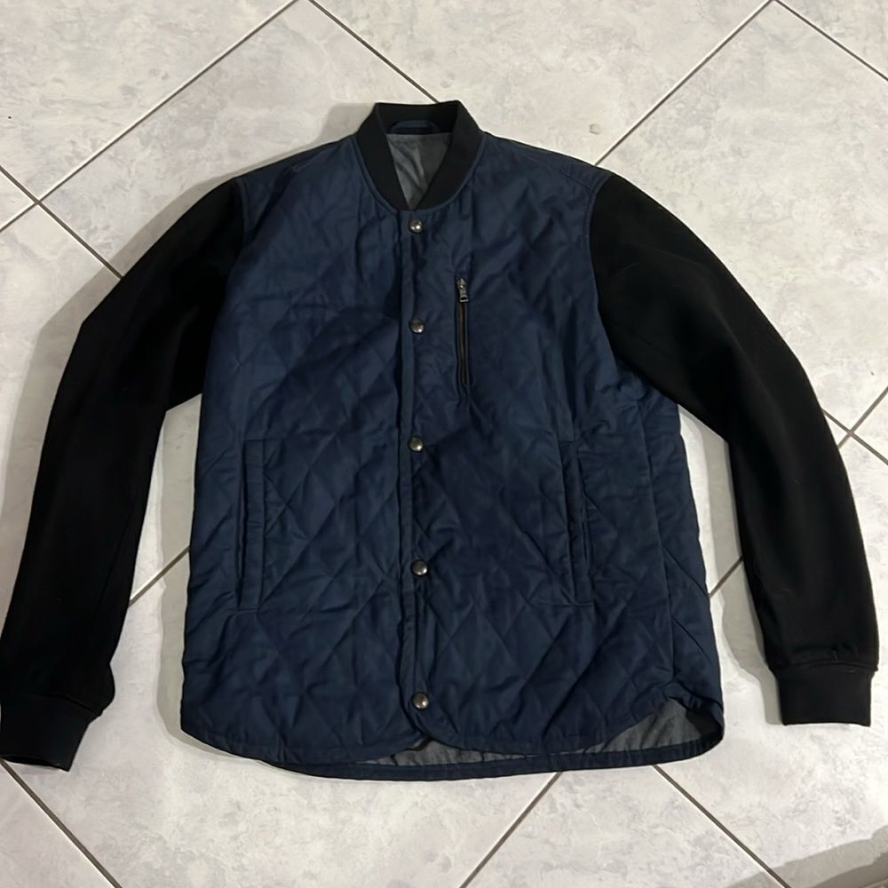 Vince men jacket wool sleeves
